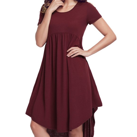 High-low swing dress - Picture 1 of 8